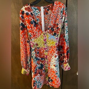 SHEIN Boho Floral Dress